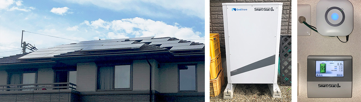 徳島県名西郡　Y様邸　5.7kw＋蓄電池