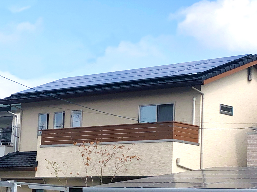 香川県高松市　N様邸　6.4kw＋蓄電池