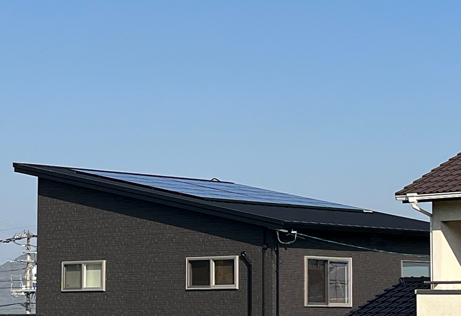 香川県高松市　K様邸　太陽光発電6kwシステム＋蓄電池